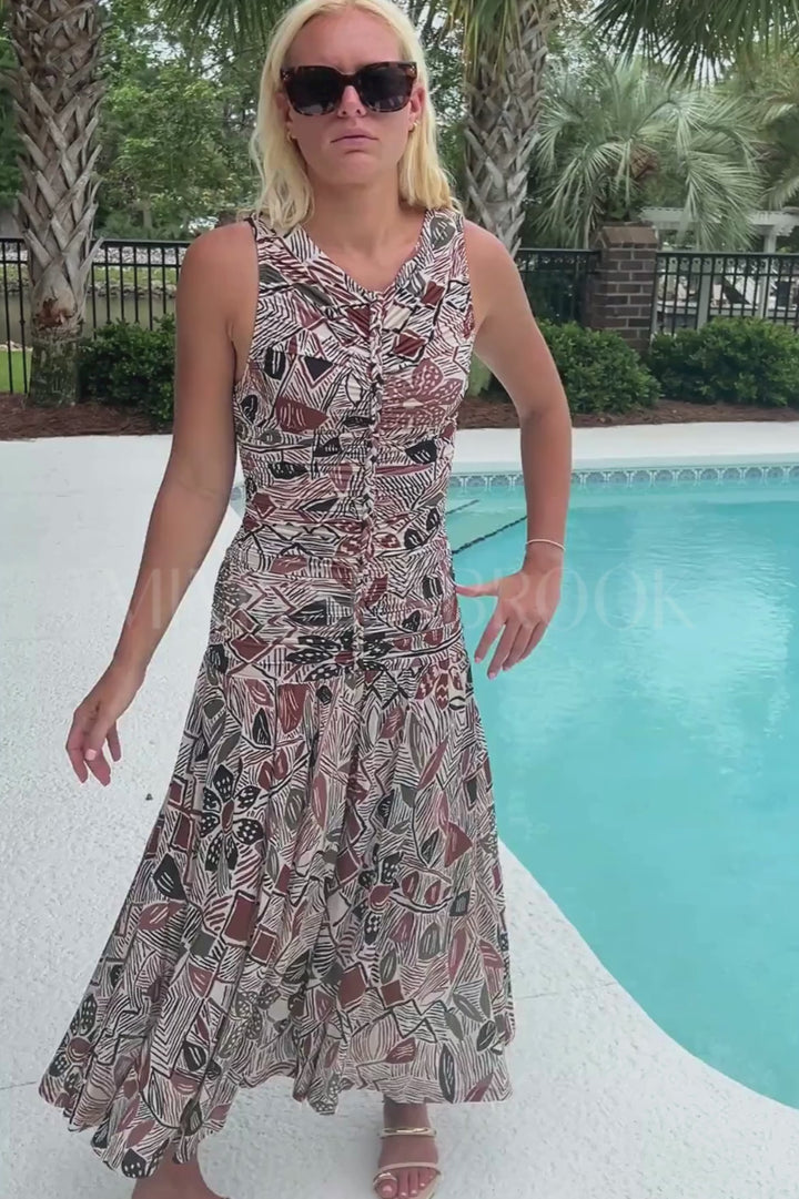 Rustic Flowers Maxi Dress by Farm Rio