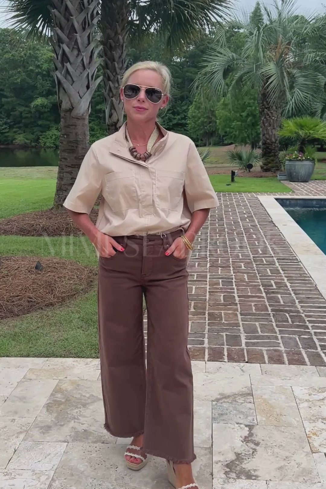 Baldwin jeans, cocoa