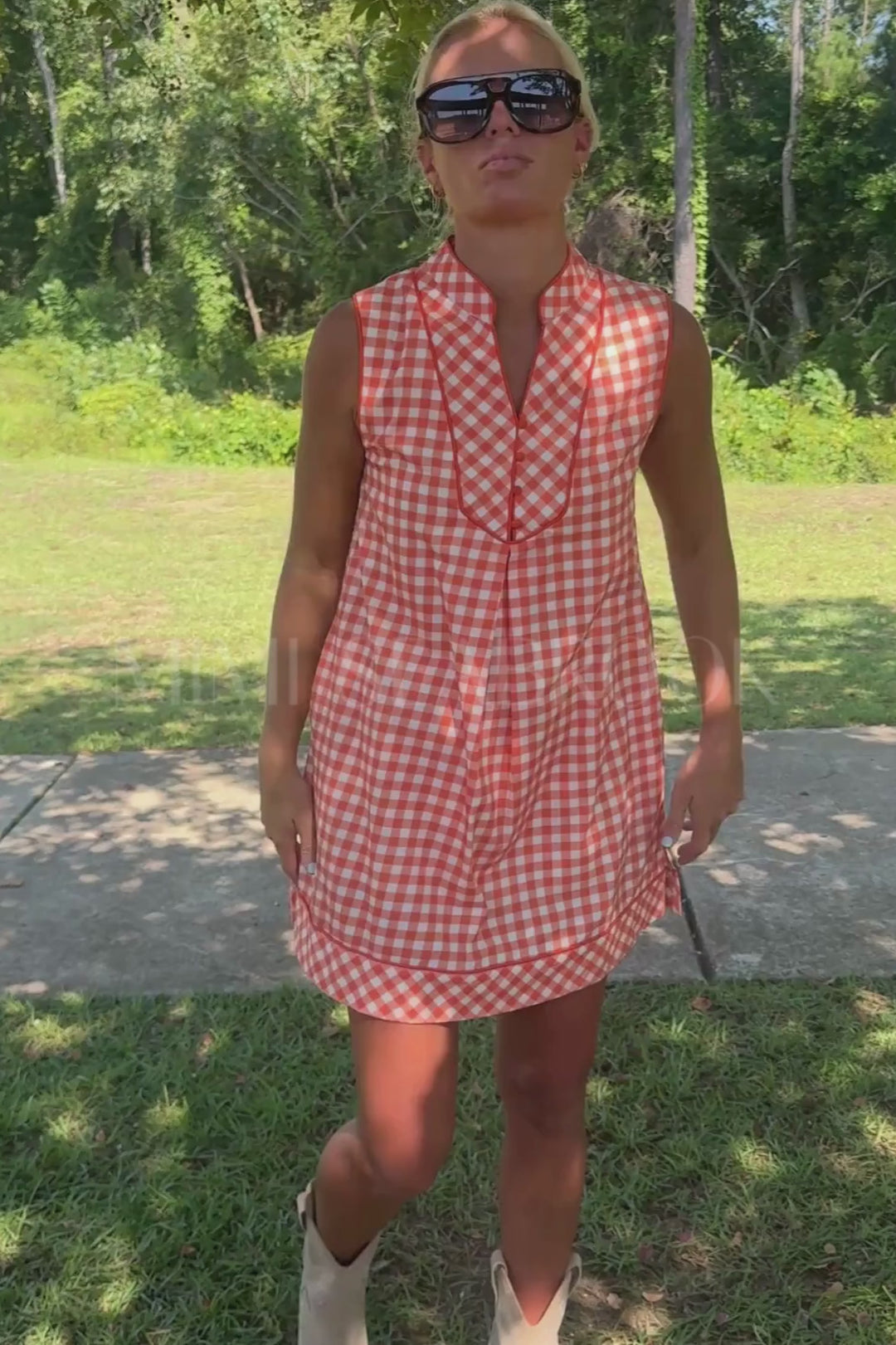 Niva dress, orange
