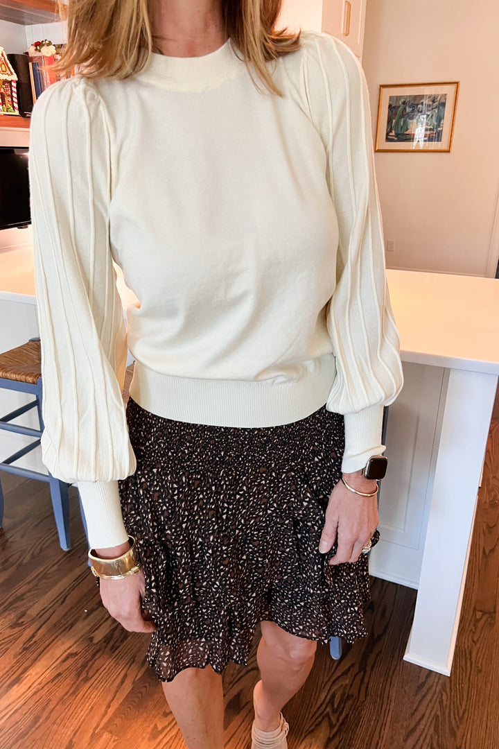 Oliver sweater, ivory